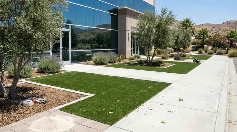 Commercial Artificial Grass Installation Temecula